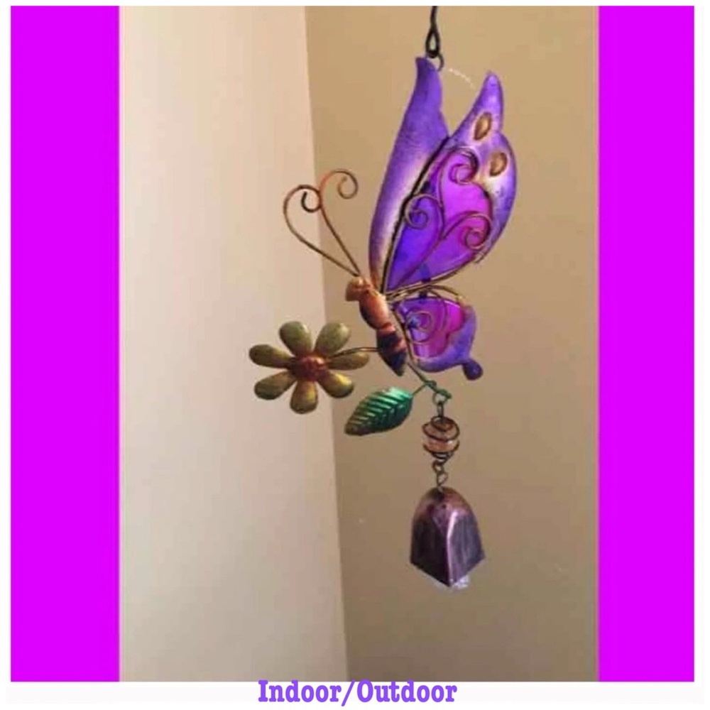 AUCTION PRICE👩🏻‍⚖️ Hanging Butterfly Ornament With Bell